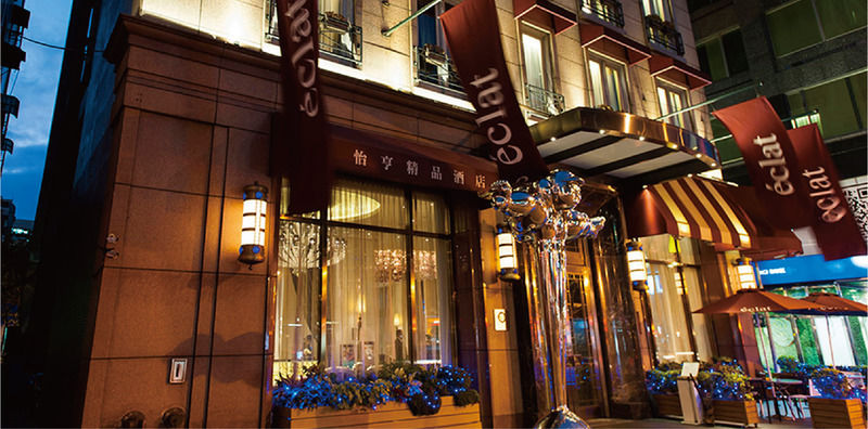 Hotel Eclat Taipei Exteriör bild
