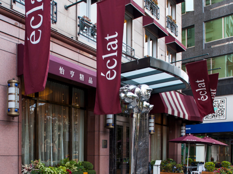 Hotel Eclat Taipei Exteriör bild