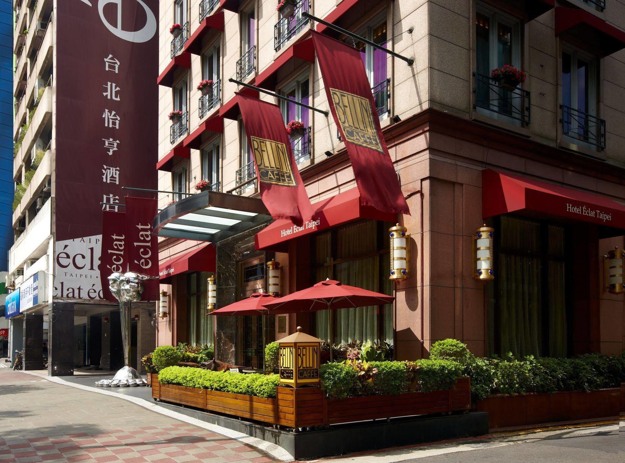 Hotel Eclat Taipei Exteriör bild
