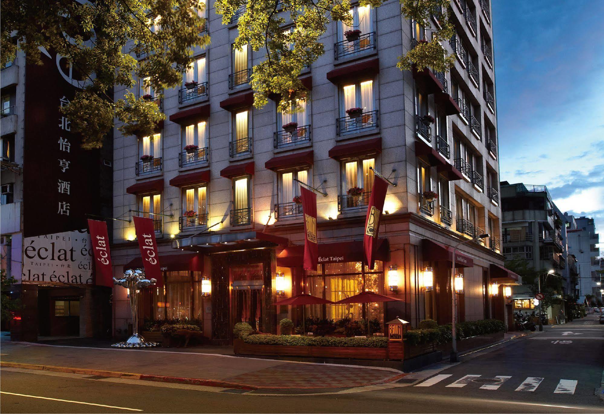 Hotel Eclat Taipei Exteriör bild